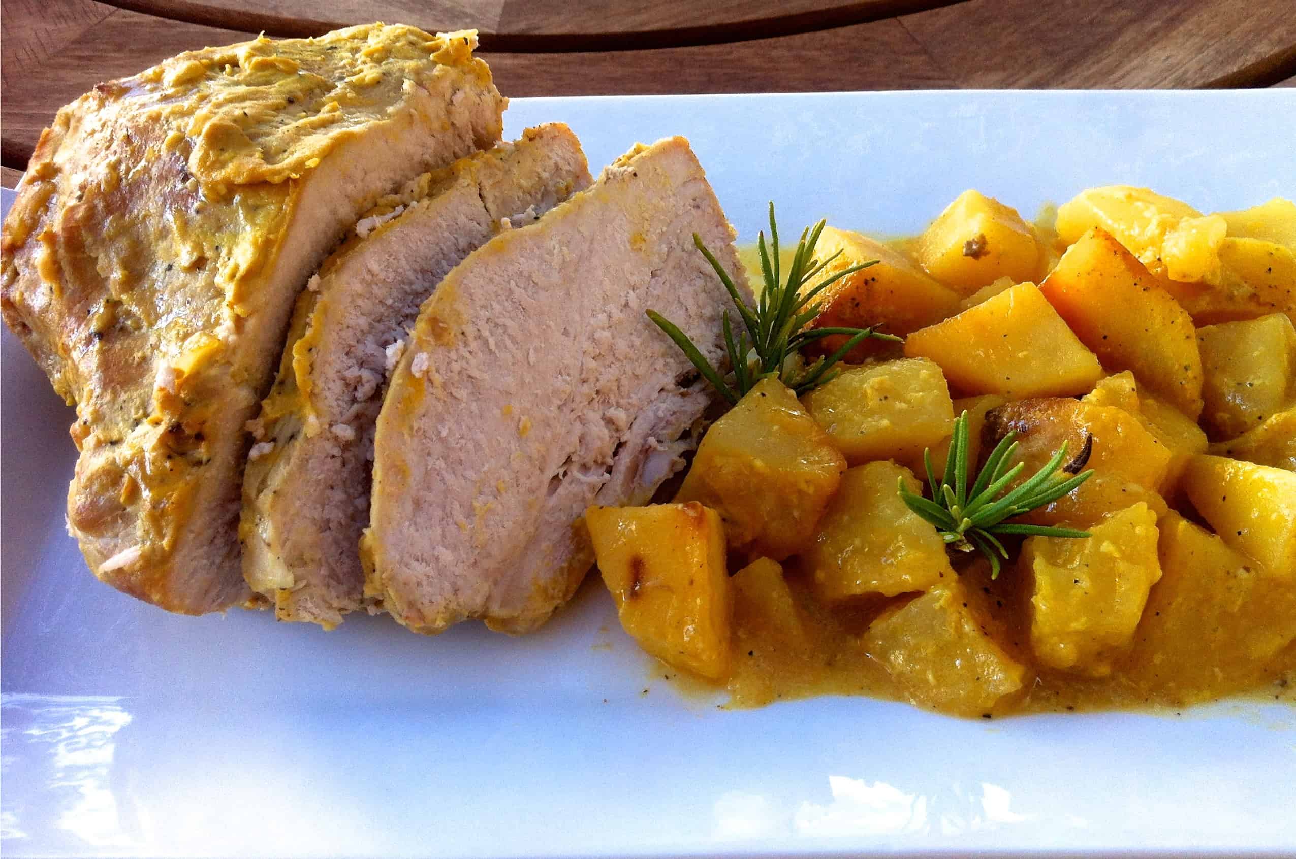 Greek style Roast Pork with Honey Sauce My Greek Dish