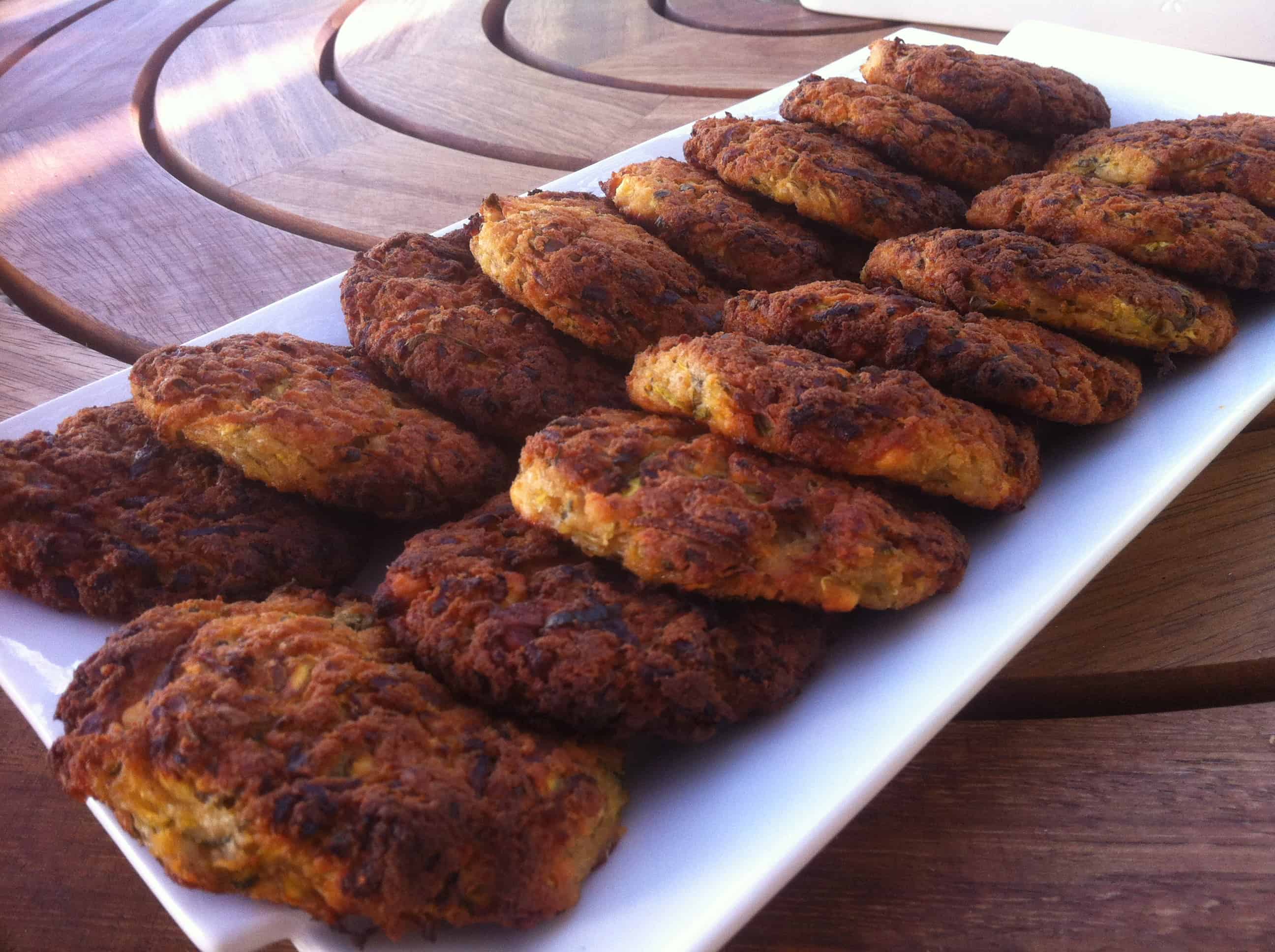kolokithokeftedes zucchini meatballs