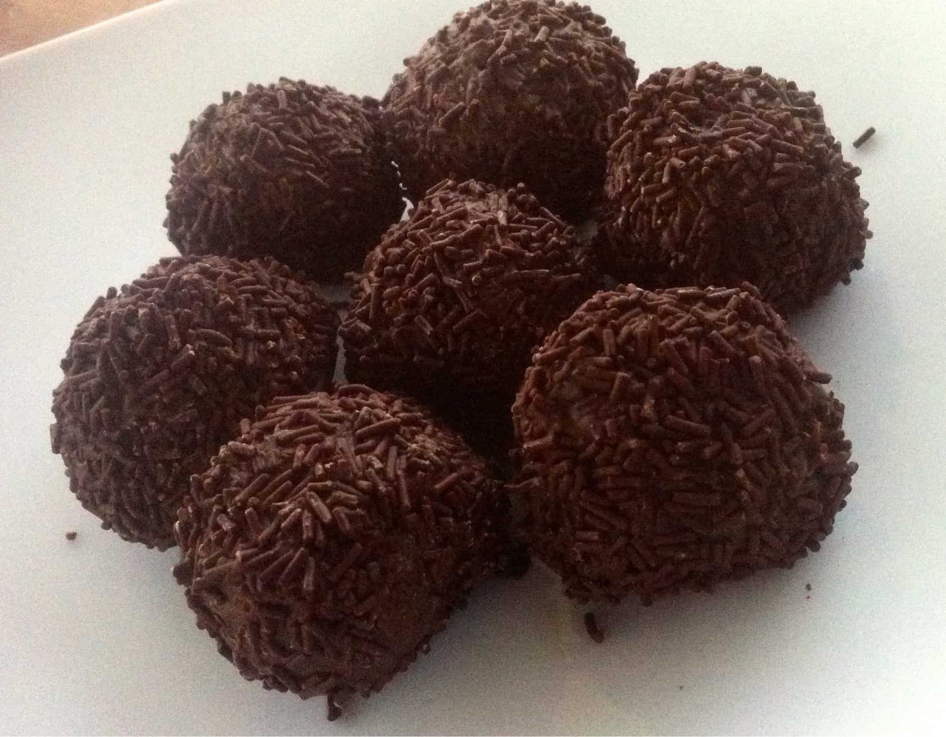 Greek Chocolate Truffles (Troufakia)3 My Greek Dish