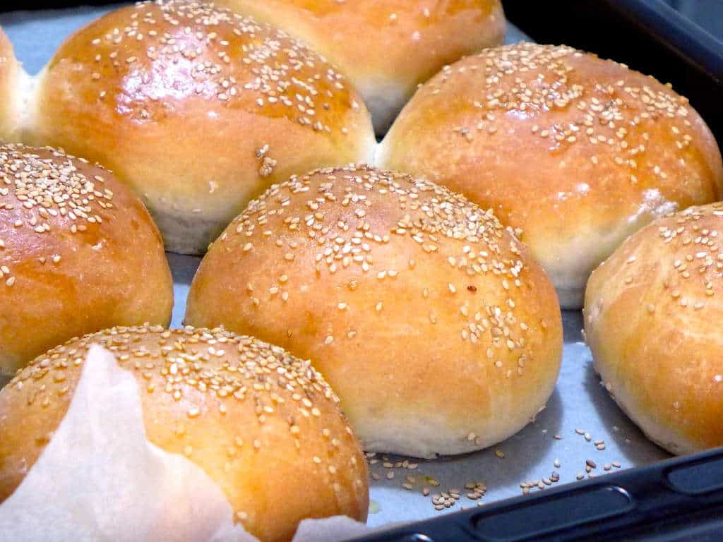 Best homemade Hamburger Buns recipe! My Greek Dish