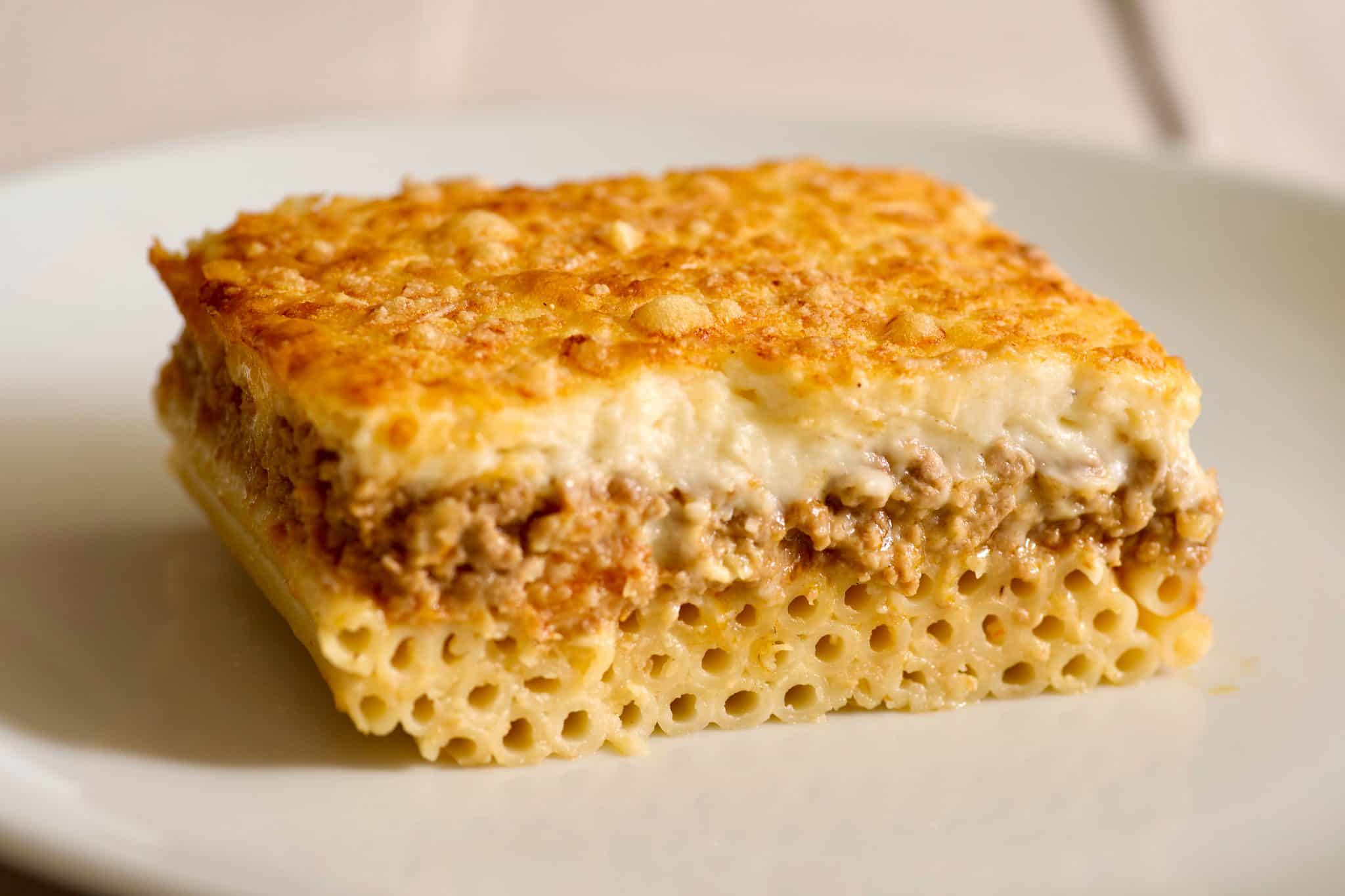 Greek Pastitsio recipe (Greek Lasagna with Béchamel) - My Greek Dish