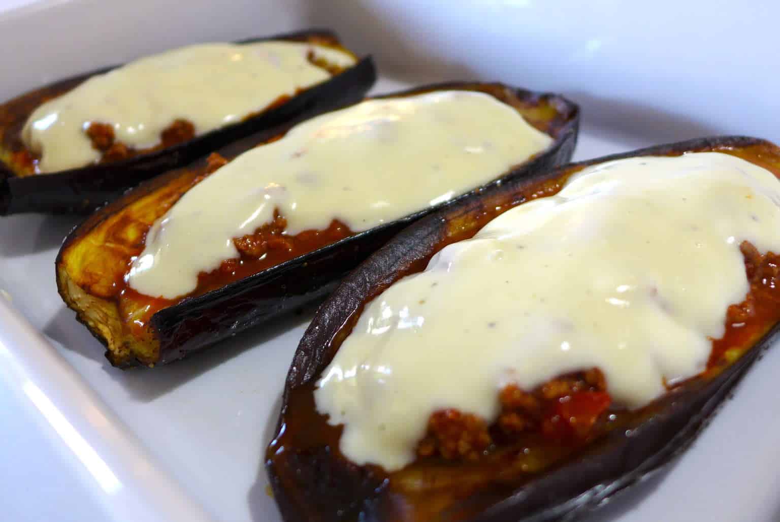 Easy Greek Stuffed Eggplant (Melitzanes Papoutsakia) My Greek Dish