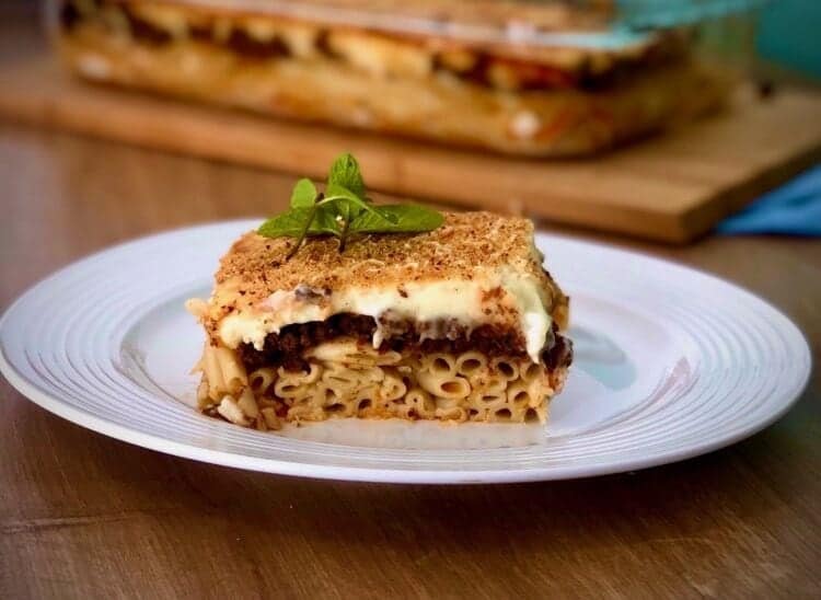 Greek Pastitsio / Pastichio recipe