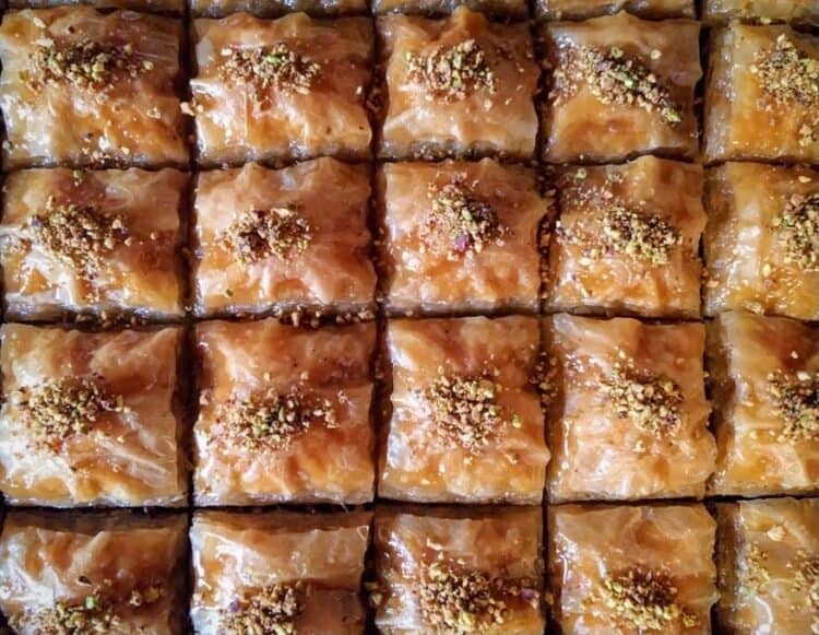 Traditional Greek Baklava Recipe with Walnuts and Honey My Greek Dish