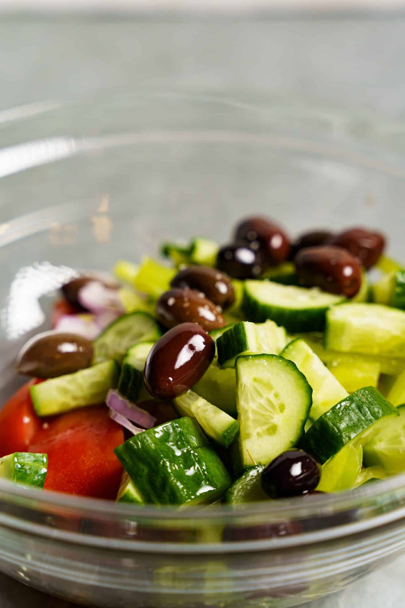 Traditional Greek Salad recipe (Horiatiki / Xoriatiki) My Greek Dish