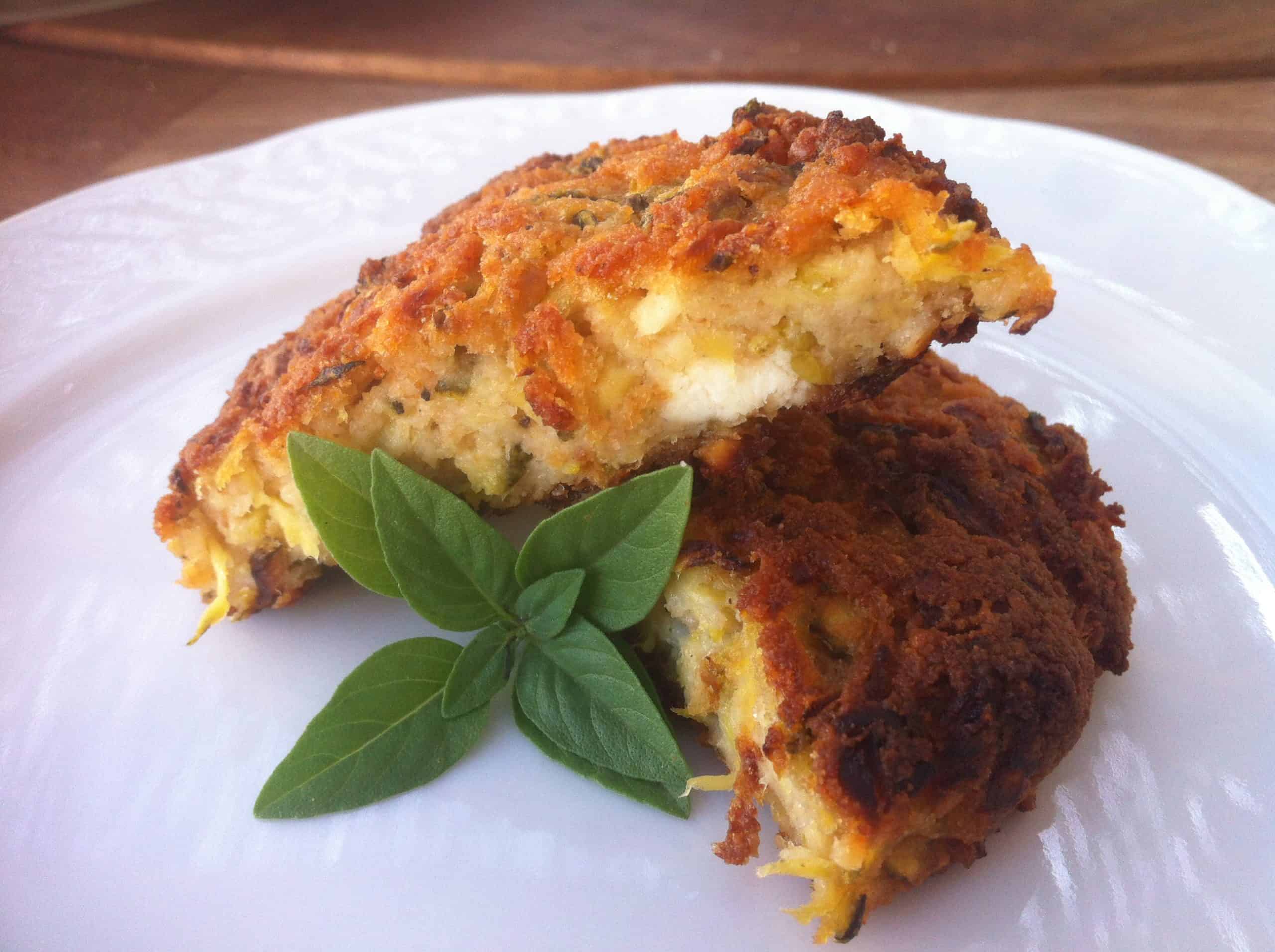 Traditional Greek Kolokithokeftedes (Fried Zucchini/Courgette Balls