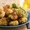 Traditional Greek Kolokithokeftedes (Fried Zucchini:Courgette Balls) Recipe