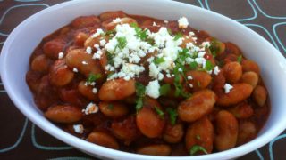 Gigantes Plaki Recipe Gigandes Greek Baked Giant Beans My Dish 