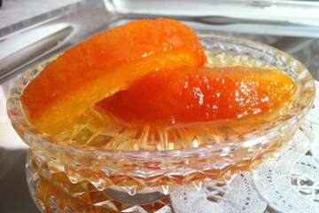Orange Peel Sweet Preserve (Glyko koutaliou Portokali)