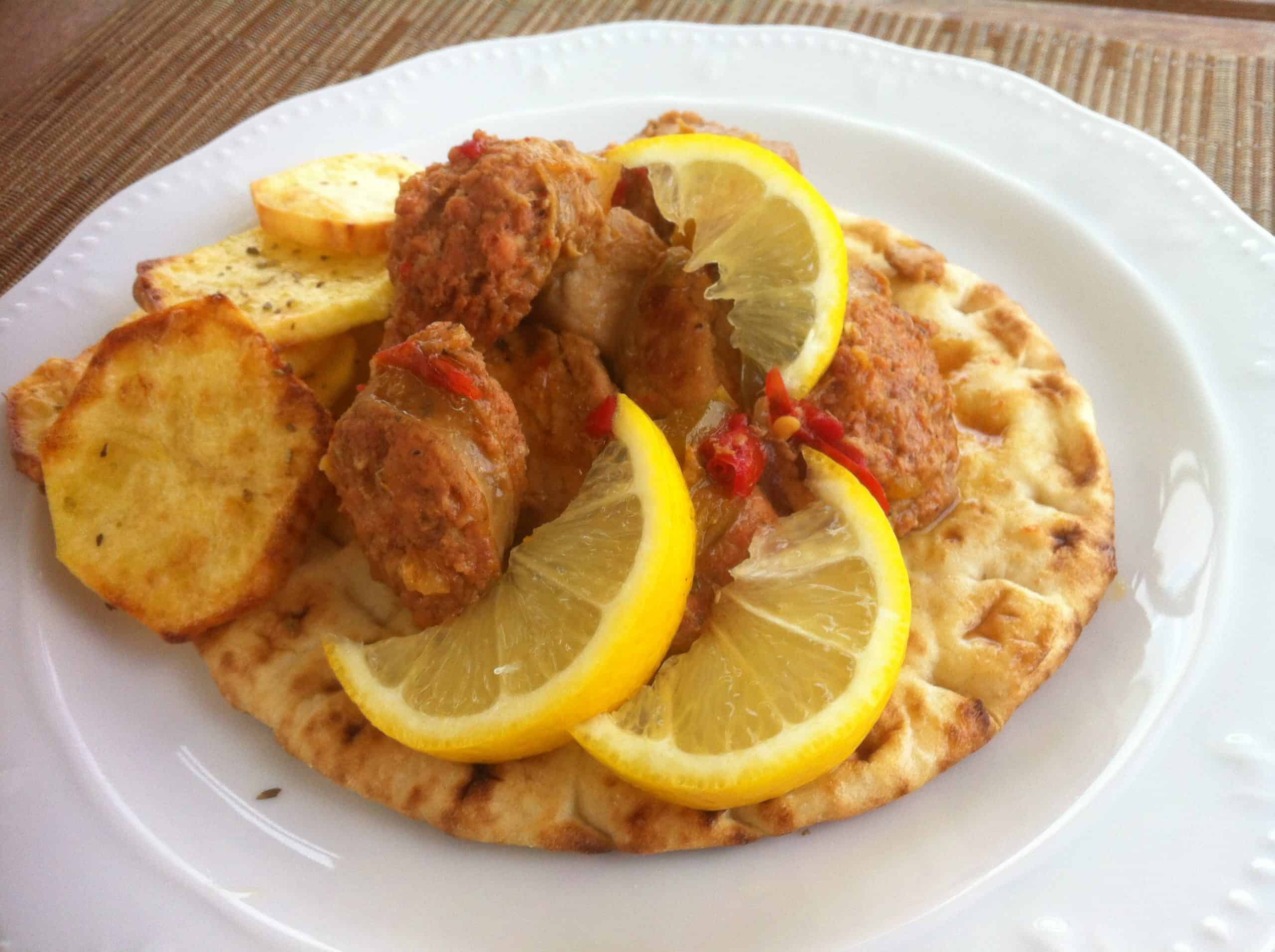 Tigania recipe (Greek pan fried pork)