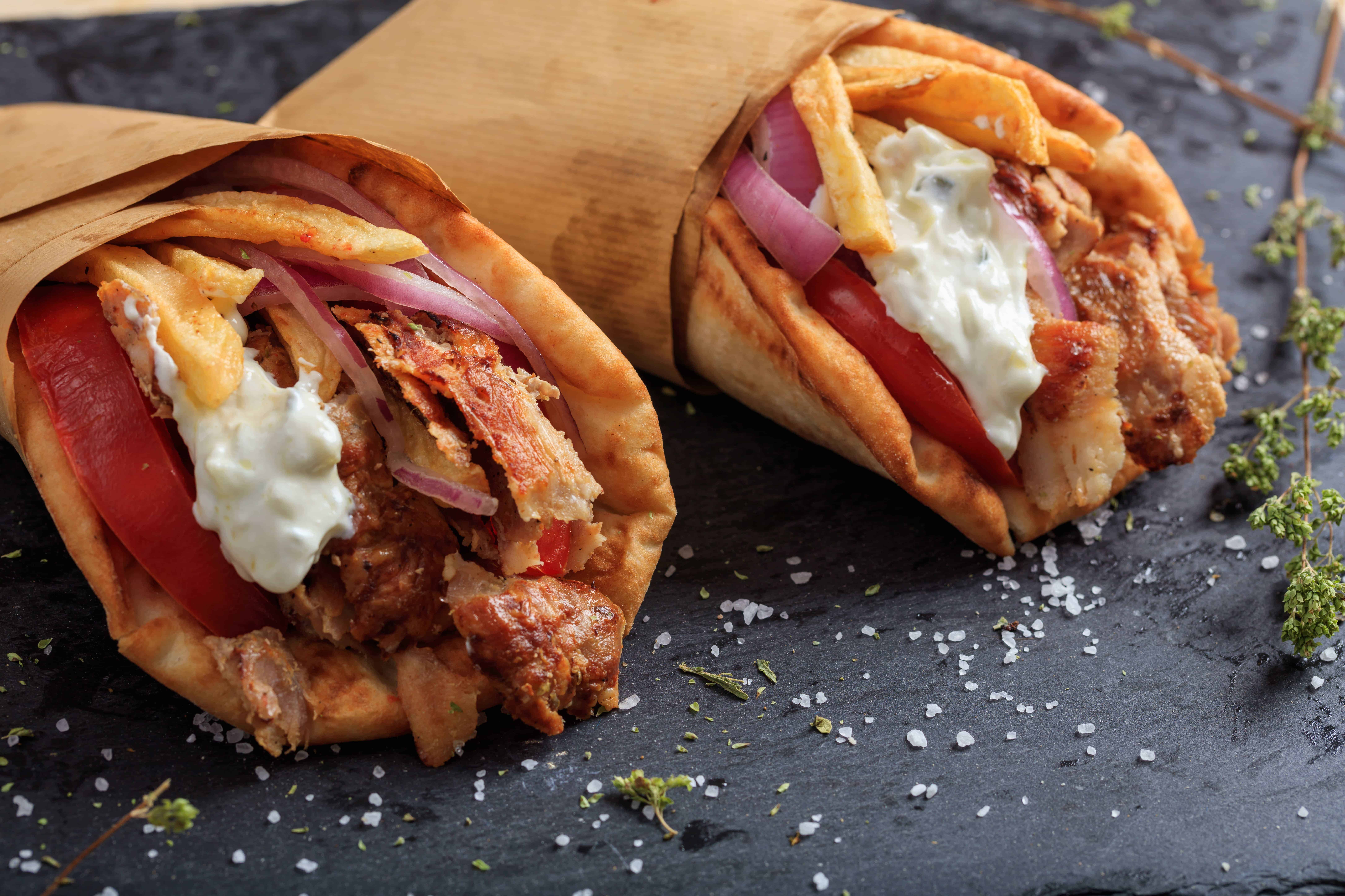 Homemade Greek Pork Gyros Souvlaki Recipe My Greek Dish