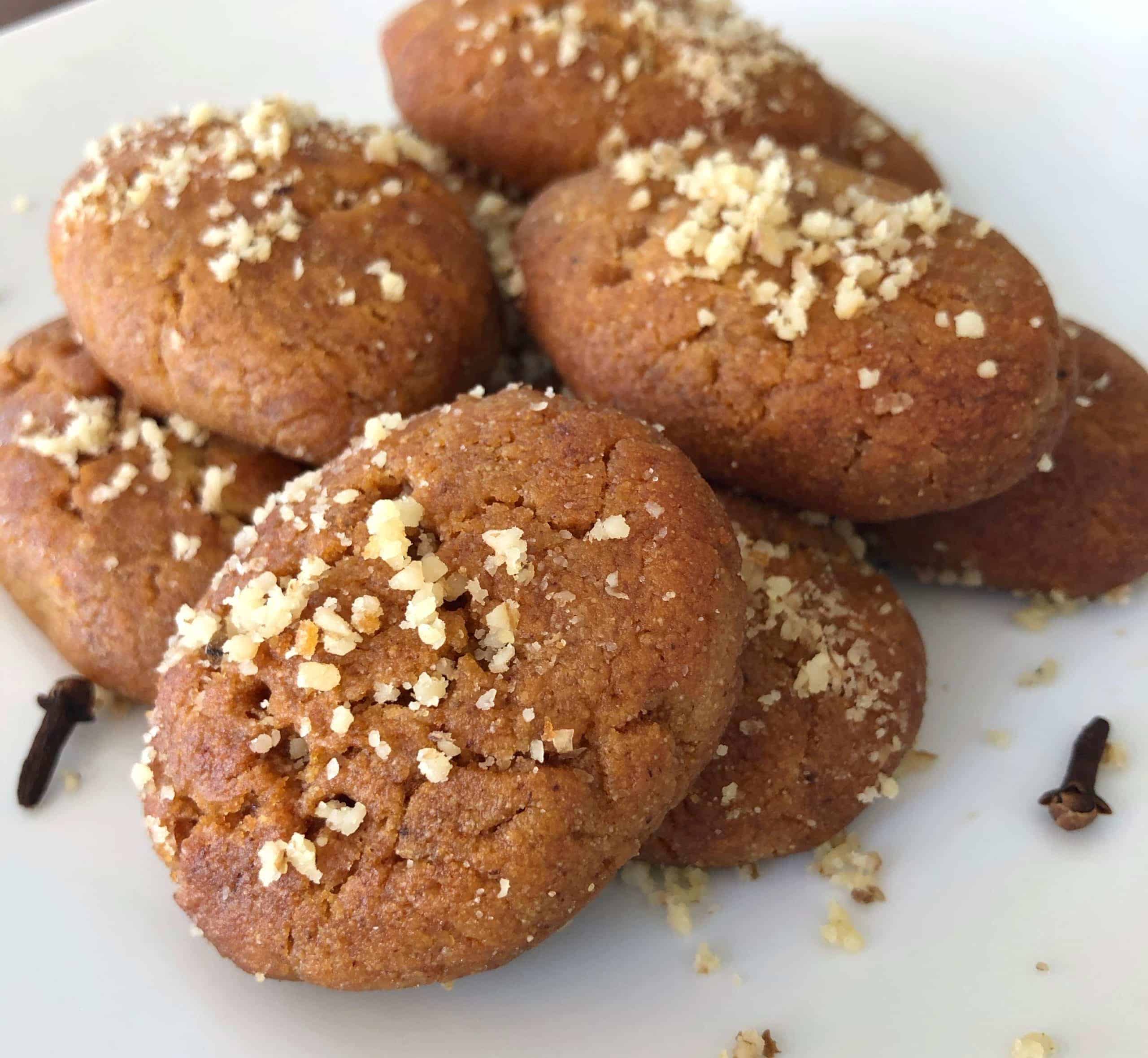 Melomakarona (Greek Christmas Honey Cookies)