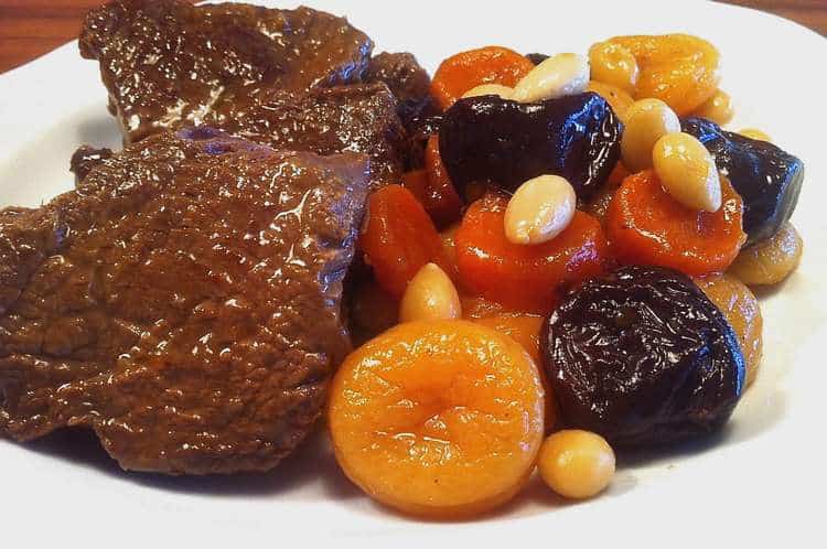 Amazing Christmas Veal with Fruit & Nuts