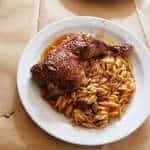 Easy Chicken Recipe with Orzo pasta (Giouvetsi Kotopoulo)