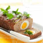 Greek Meatloaf stuffed with Eggs (Rolo Kima)