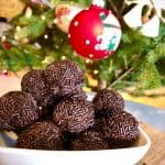 Walnut and biscuit Chocolate Truffles (Greek Troufakia)