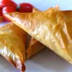 Tiropitakia recipe (Greek Feta Cheese Triangles)