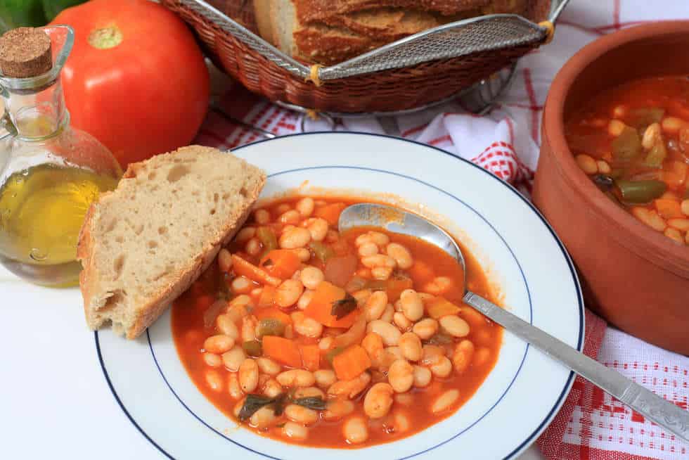 Traditional Greek bean soup recipe (Fasolada) My Greek Dish