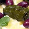 Greek Dolmades recipe (Dolmathes) - Stuffed Grape/ vine Leaves with rice