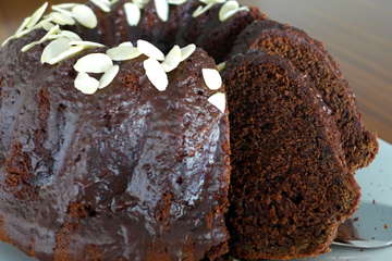 Lenten Chocolate sponge Cake