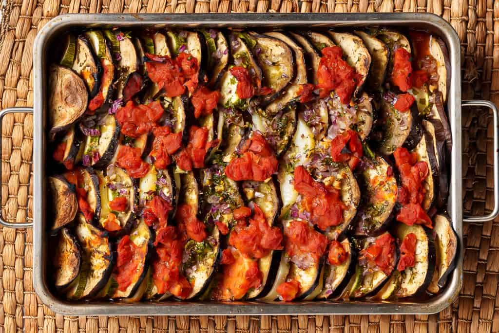 Delicious Briam recipe (Greek mixed Roasted Vegetables) My Greek Dish