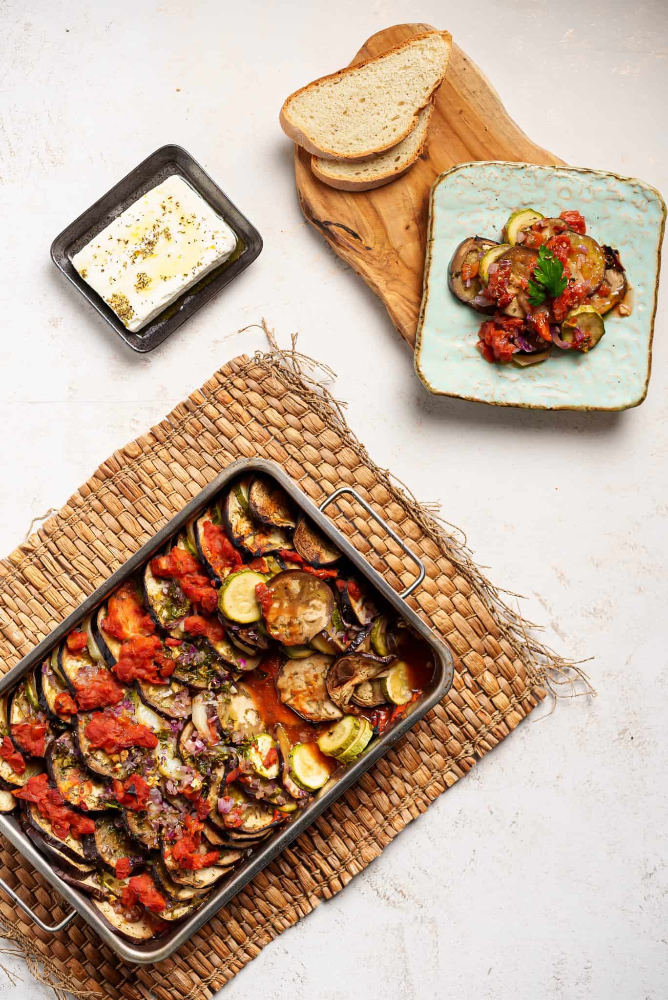 Delicious Briam recipe (Greek mixed Roasted Vegetables) My Greek Dish