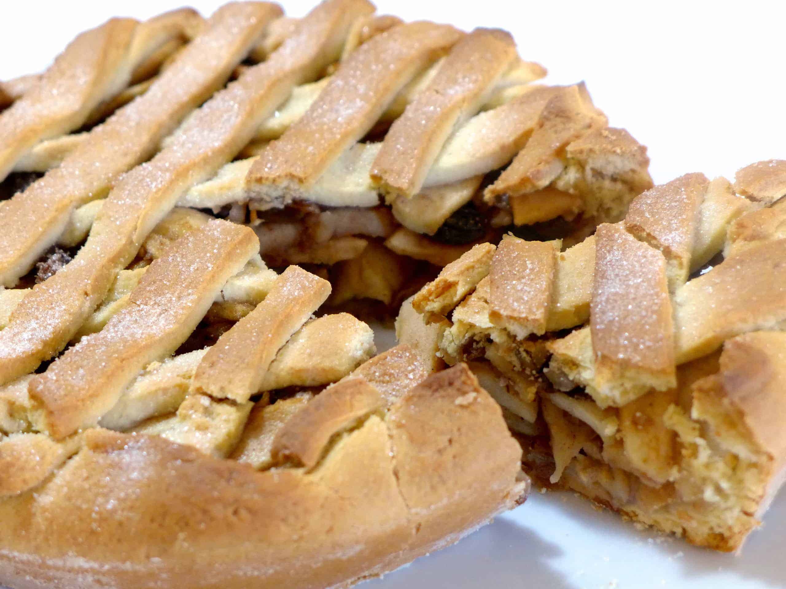 Lenten Greek Apple pie (Milopita)