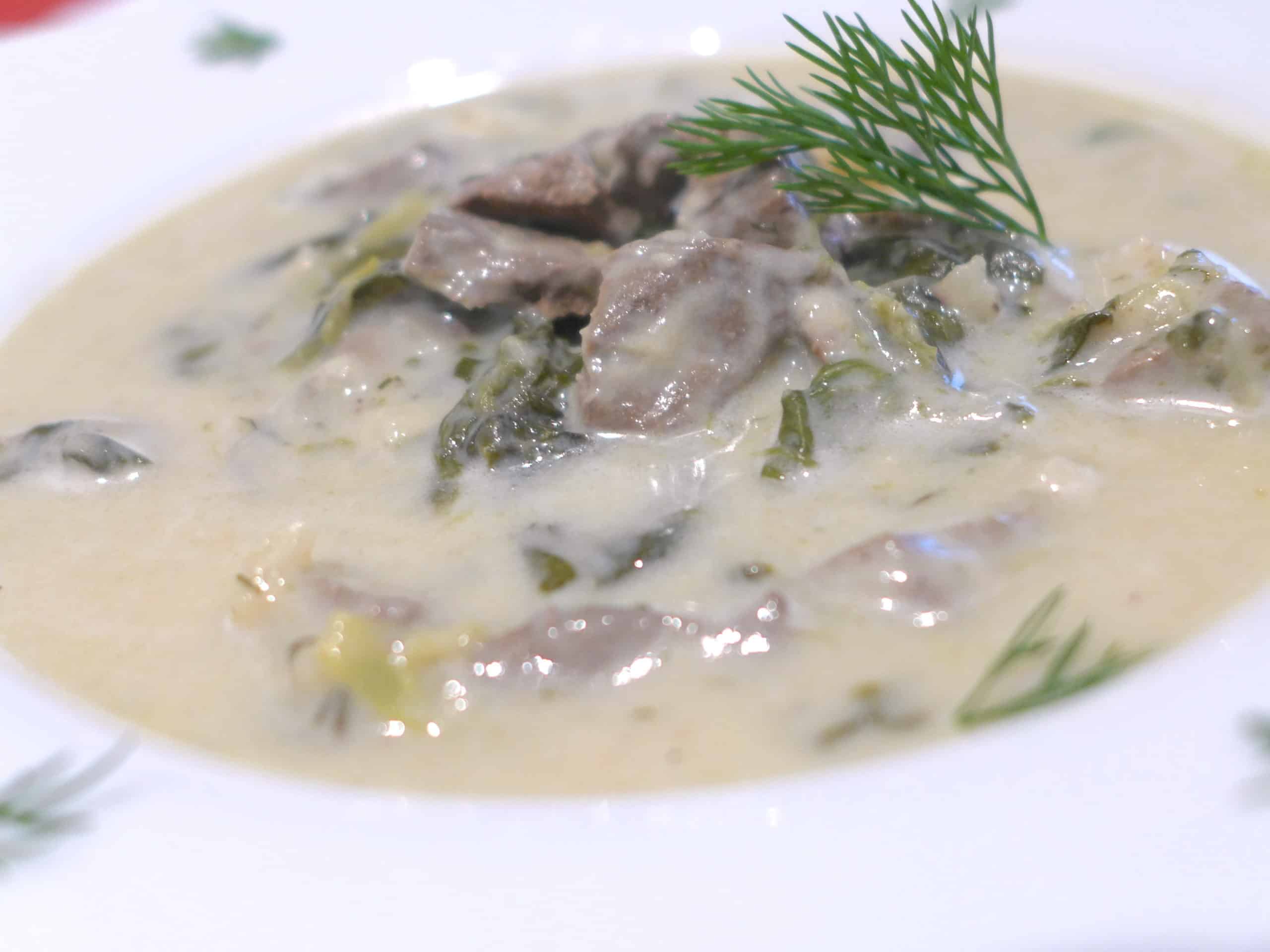 Traditional Magiritsa recipe (Greek Easter soup)
