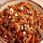 Greek Lamb stew with Orzo (Lamb Giouvetsi)