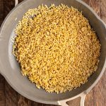 Greek Lamb stew with Orzo pasta (Lamb casserole)