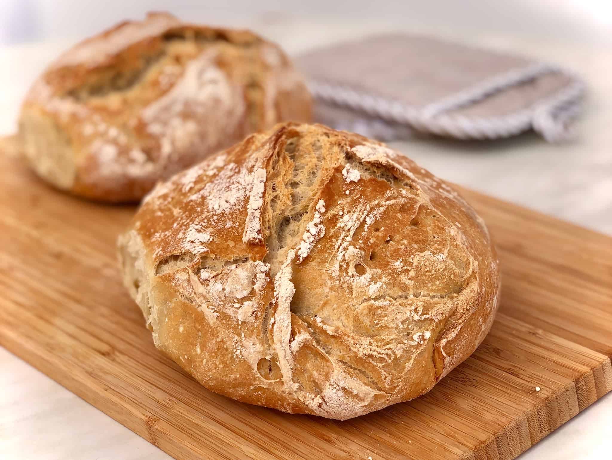 Greek Bread recipe (Village bread-Horiatiko Psomi)