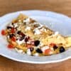 Greek Omelette recipe with Feta cheese