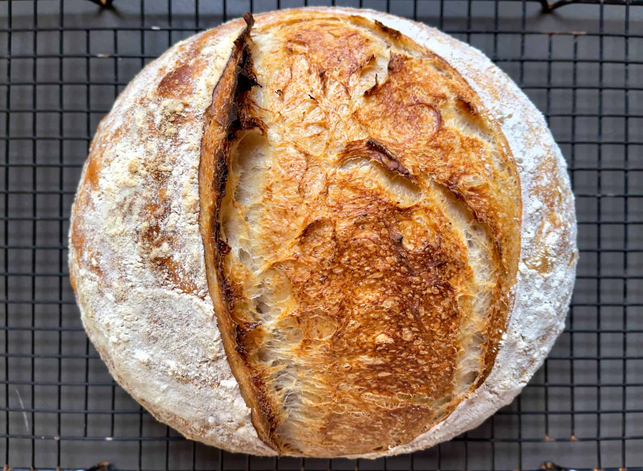 Easy Sourdough Bread recipe with Starter (prozimi) My Greek Dish