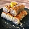 Greek baklava rolls (Saragli) recipe