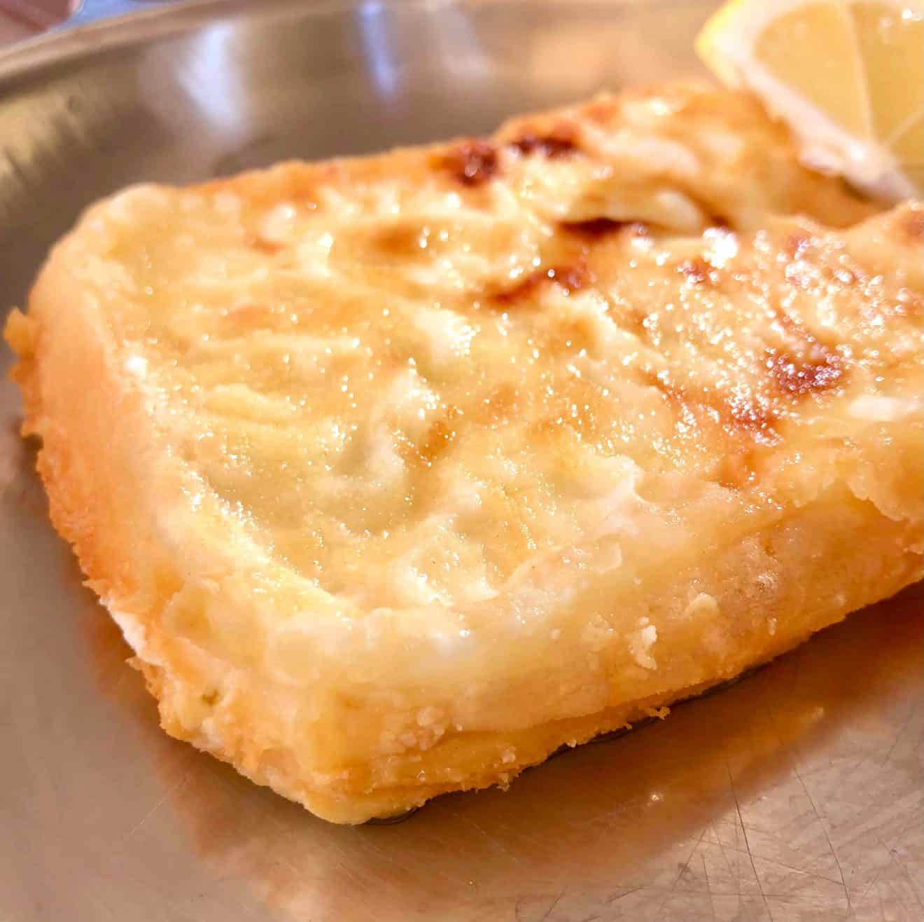 Feta Saganaki (Pan fried Feta cheese) - My Greek Dish