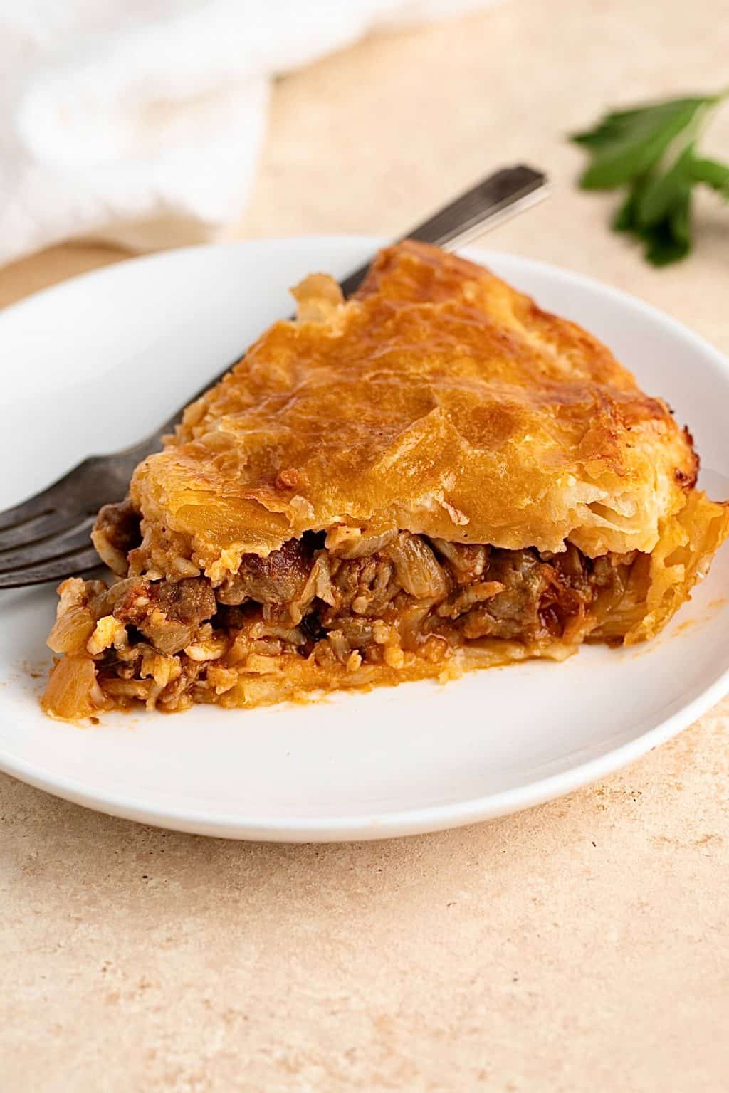 Greek Meat Pie (Kreatopita) My Greek Dish