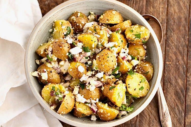 Greek Potato Salad (Patatosalata)