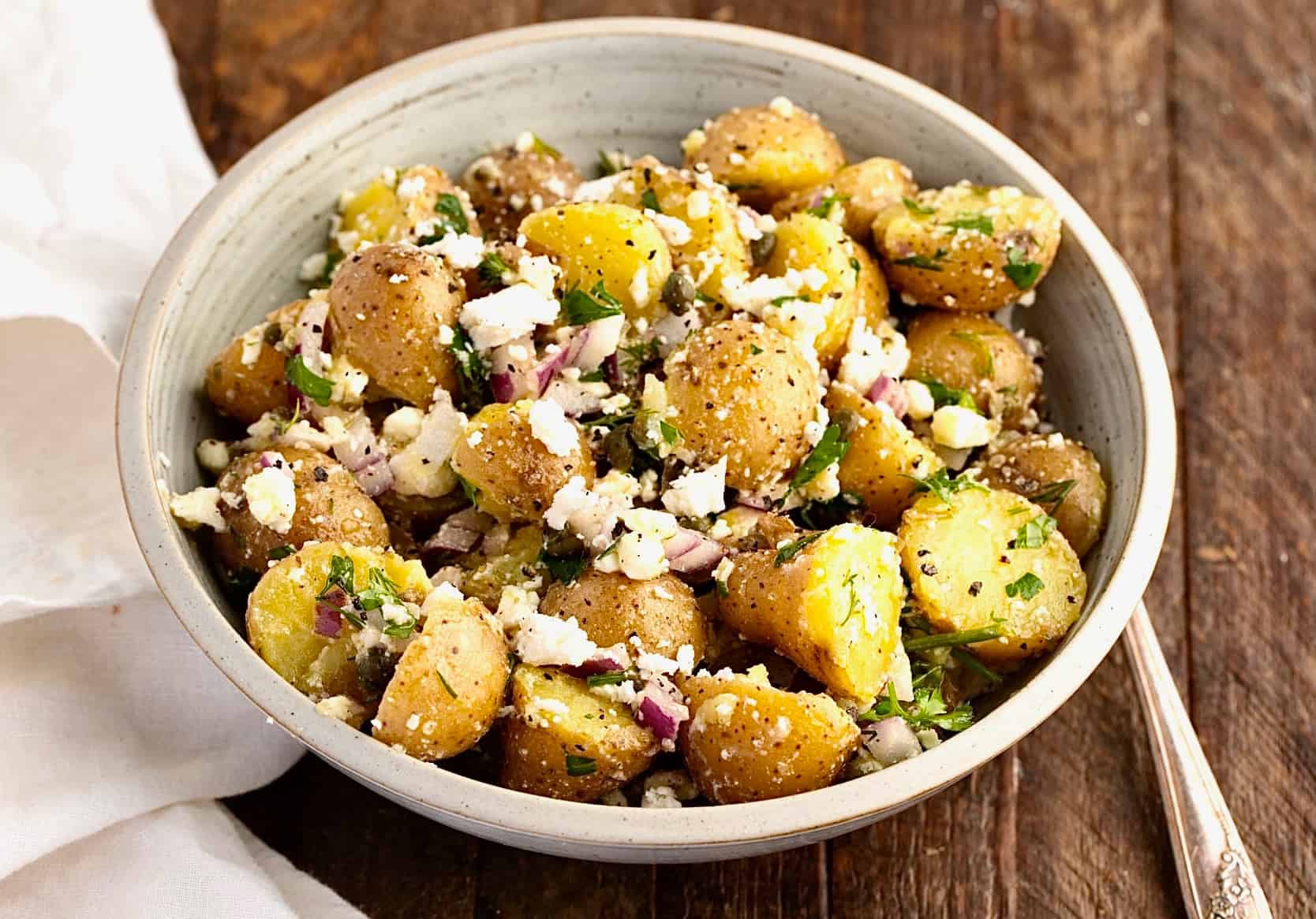 Greek Potato Salad recipe (Patatosalata)